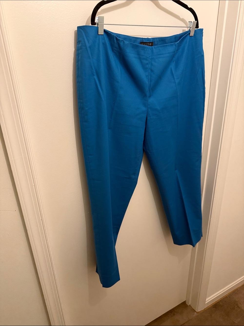 Lafayette 148 New York Blue Ankle Length Trousers